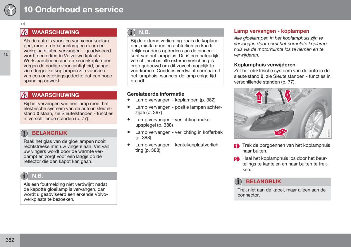 Volvo S60 II 2 handleiding / page 384