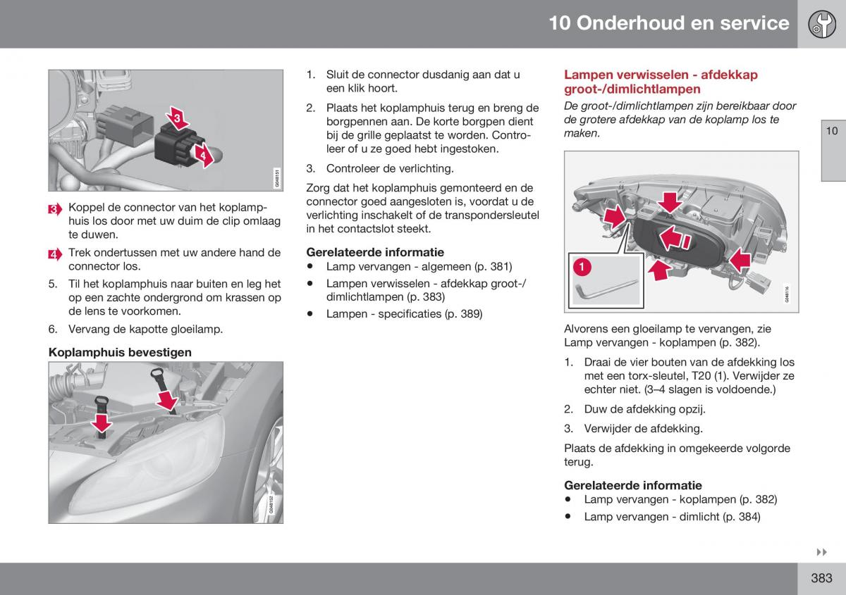 Volvo S60 II 2 handleiding / page 385