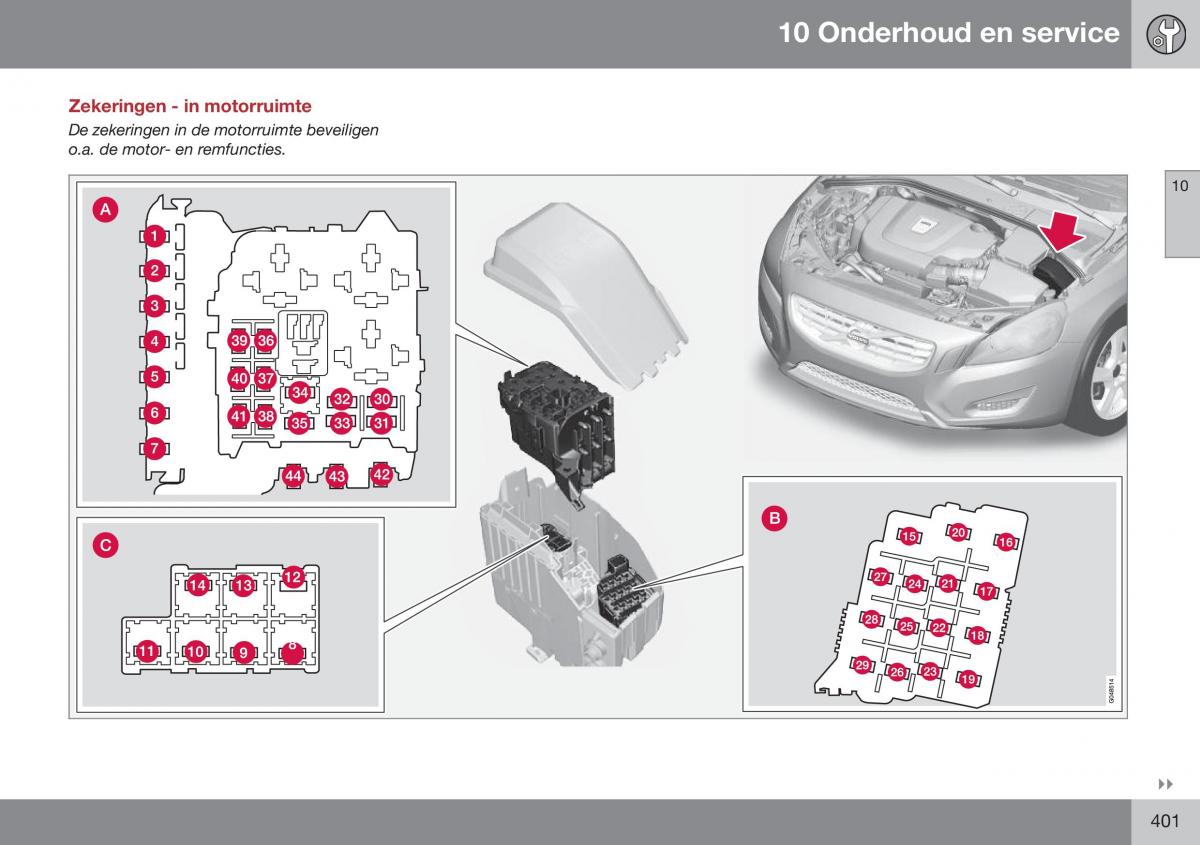 Volvo S60 II 2 handleiding / page 403