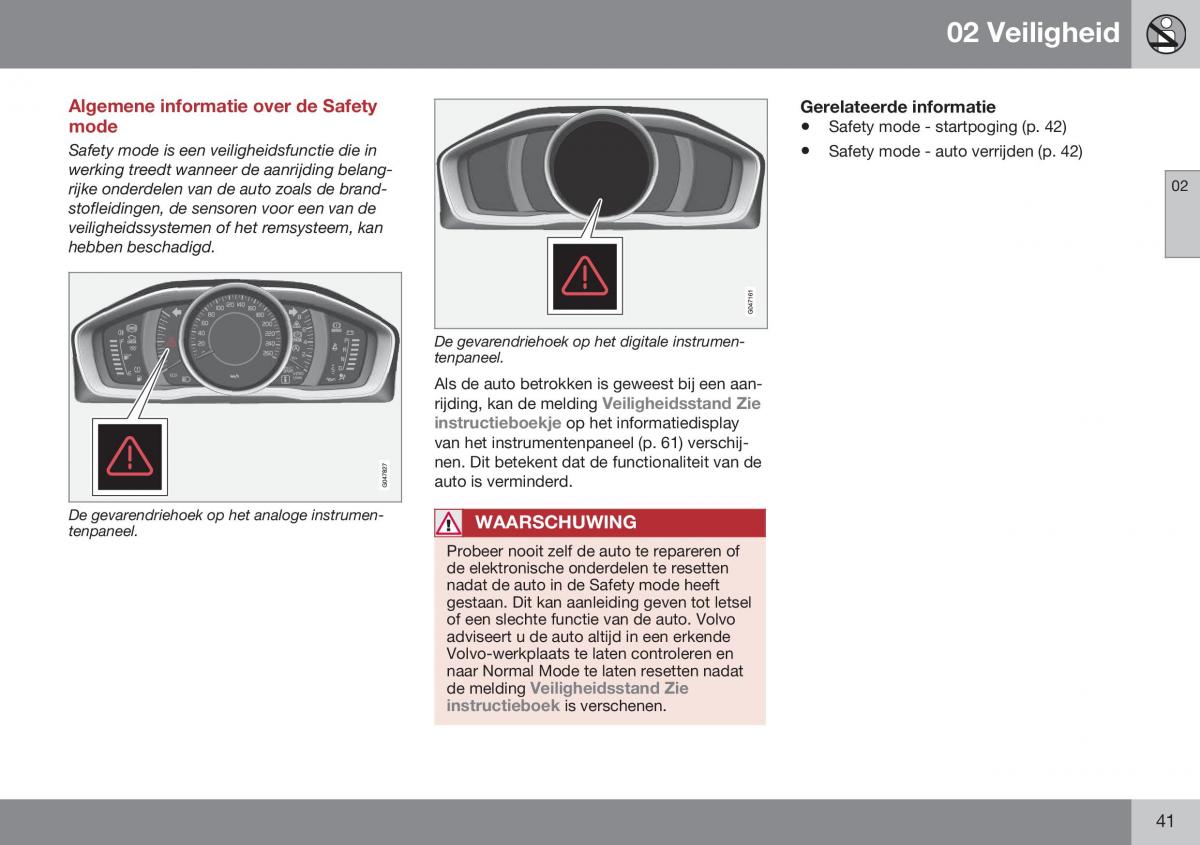 Volvo S60 II 2 handleiding / page 43