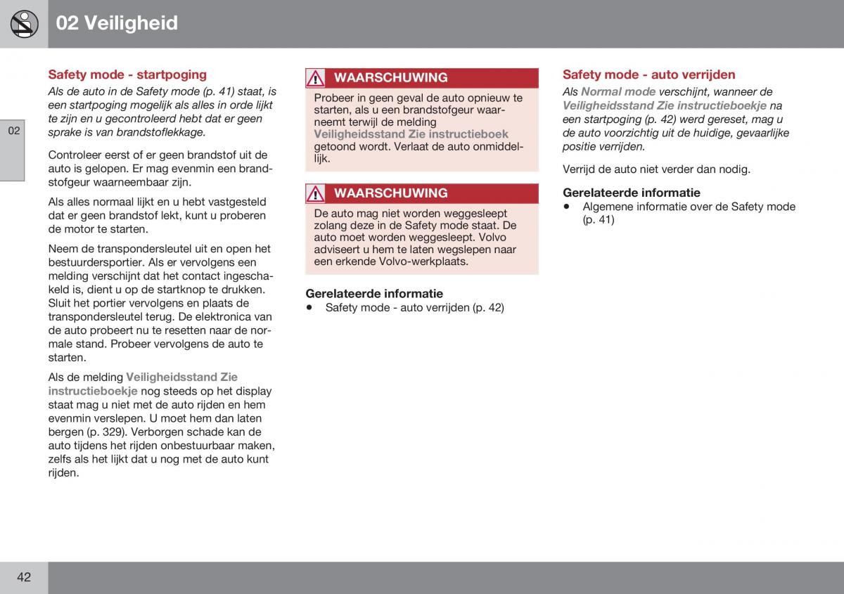 Volvo S60 II 2 handleiding / page 44