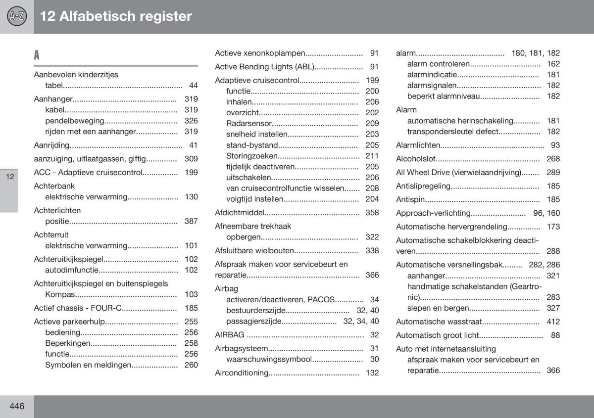 Volvo S60 II 2 handleiding / page 448