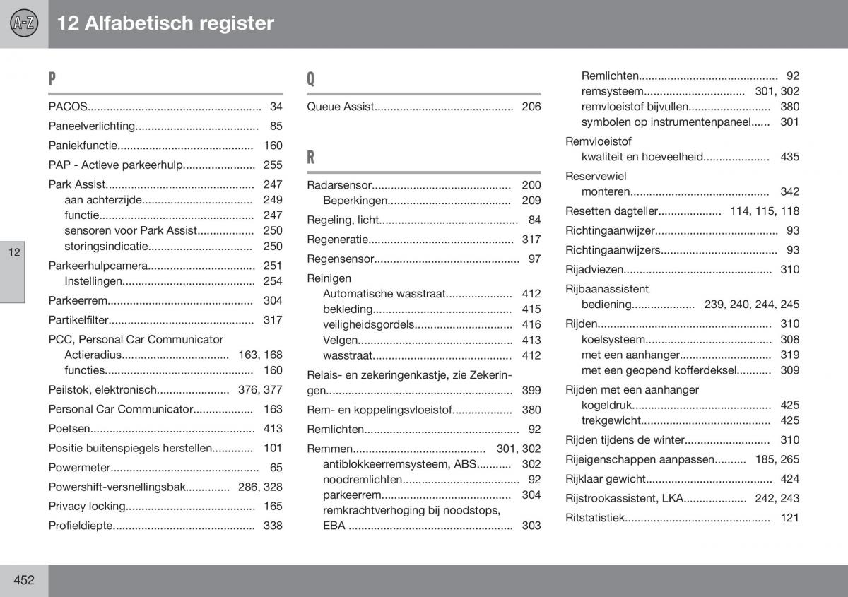 Volvo S60 II 2 handleiding / page 454