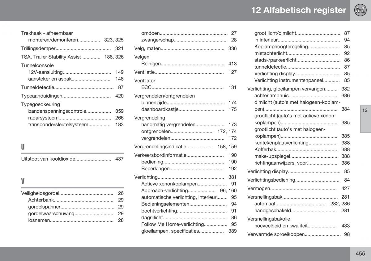 Volvo S60 II 2 handleiding / page 457