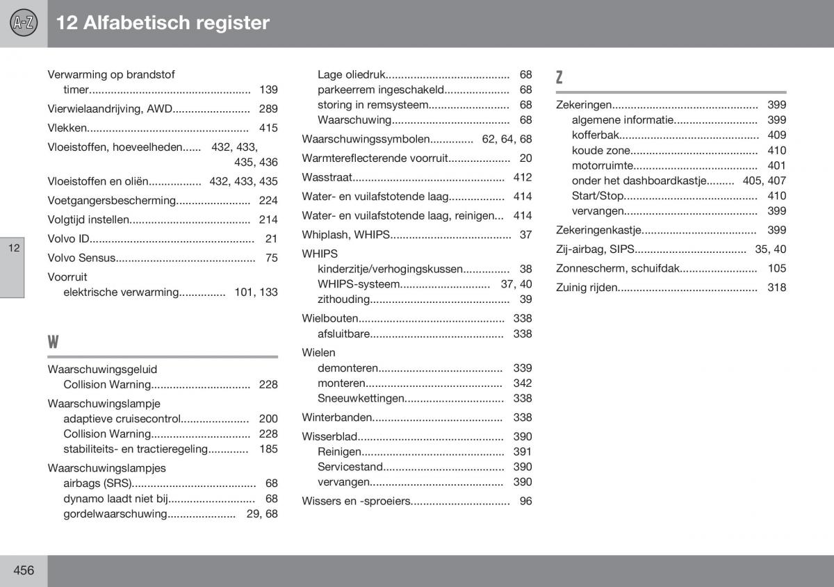 Volvo S60 II 2 handleiding / page 458