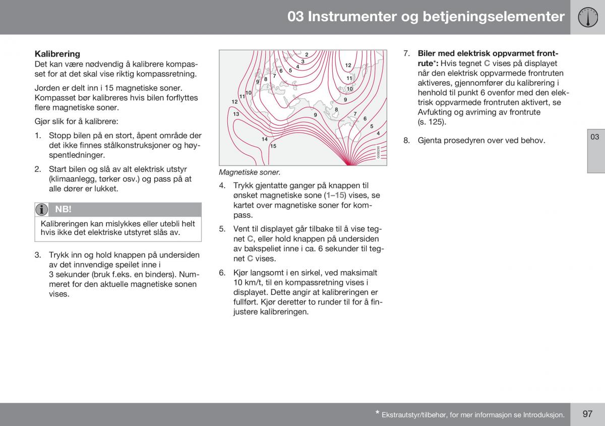 Volvo S60 II 2 bruksanvisningen / page 99