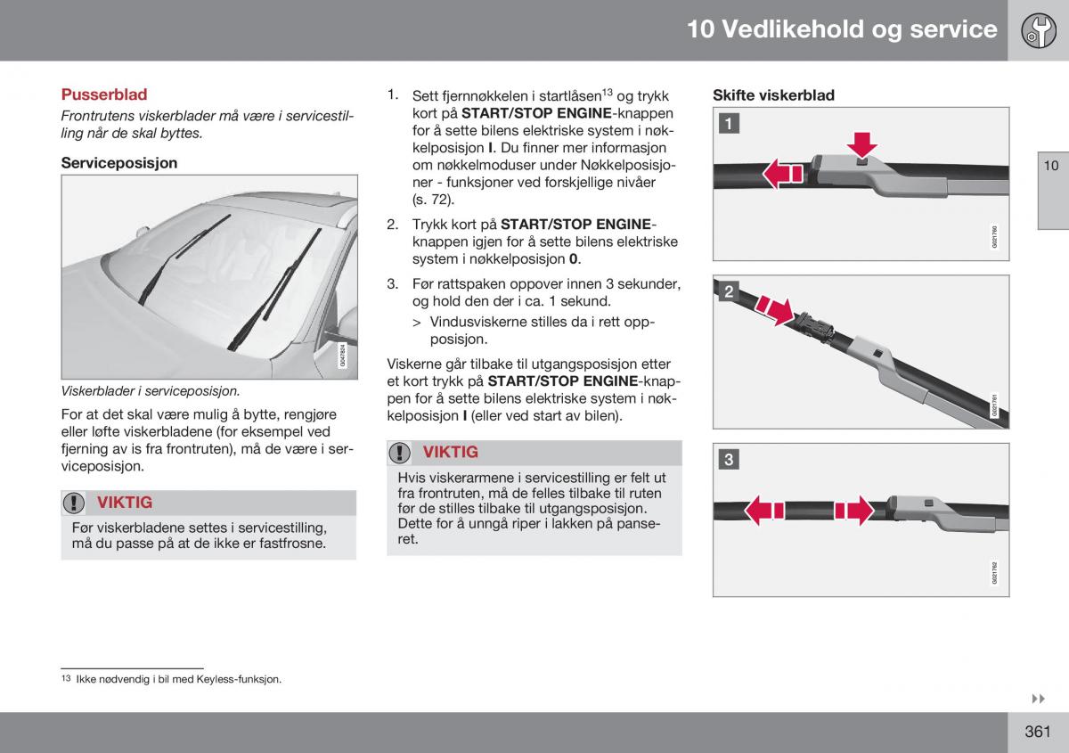 Volvo S60 II 2 bruksanvisningen / page 363