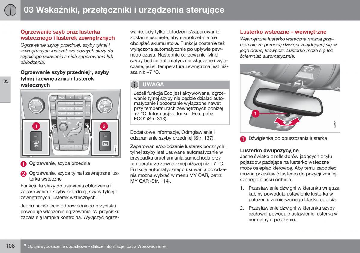 Volvo S60 II 2 instrukcja obslugi / page 108