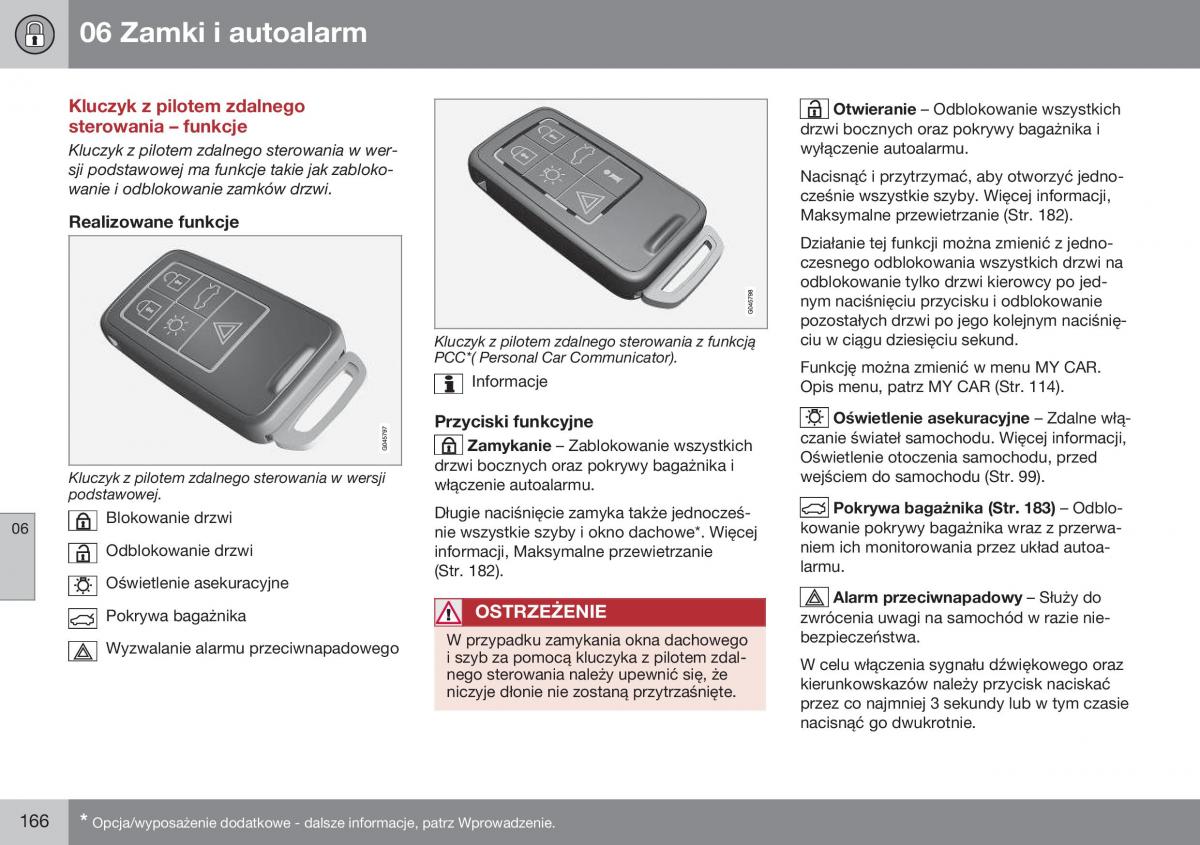 Volvo S60 II 2 instrukcja obslugi / page 168