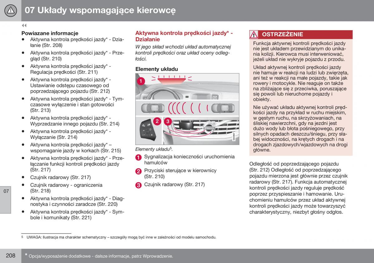 Volvo S60 II 2 instrukcja obslugi / page 210