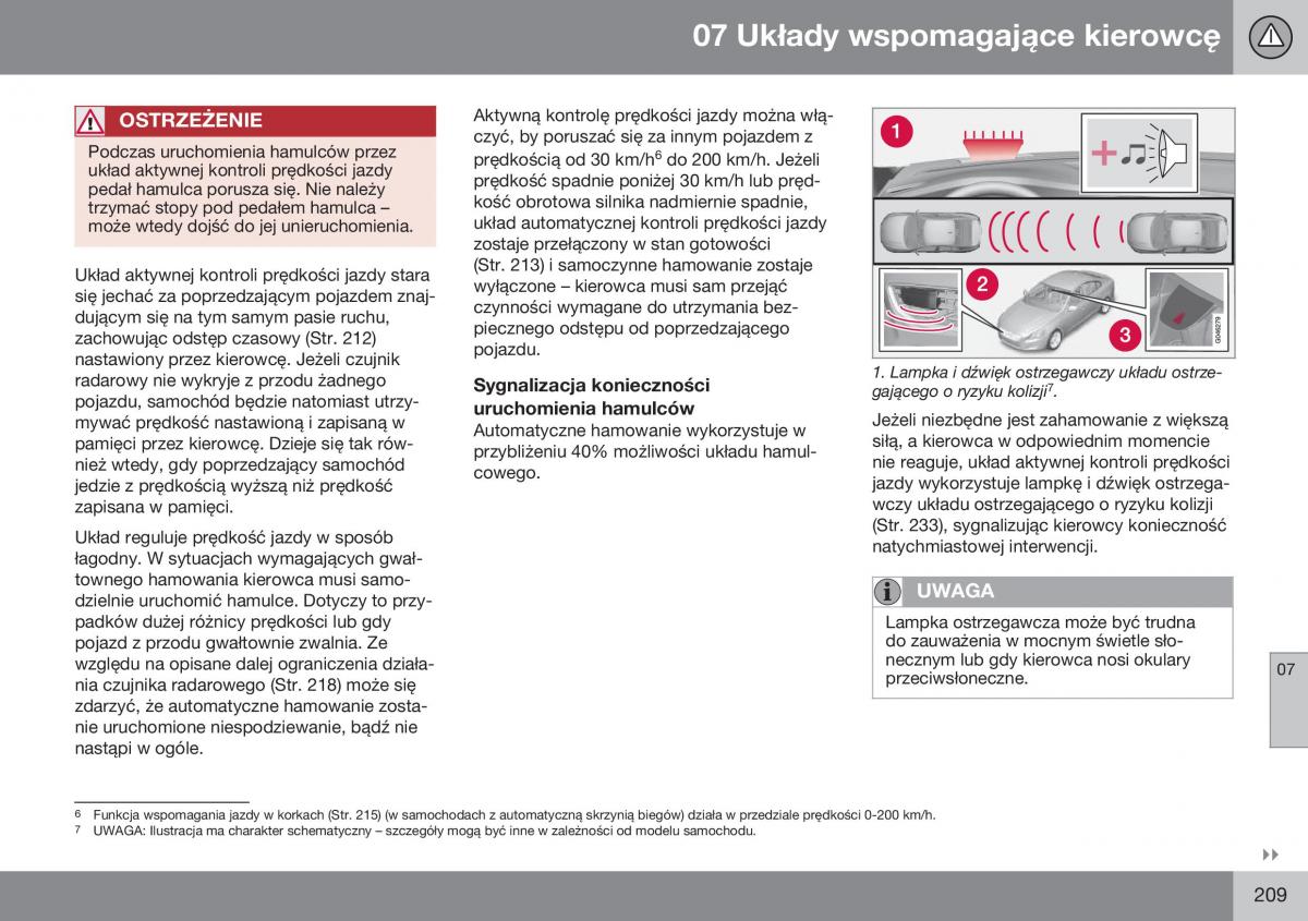 Volvo S60 II 2 instrukcja obslugi / page 211