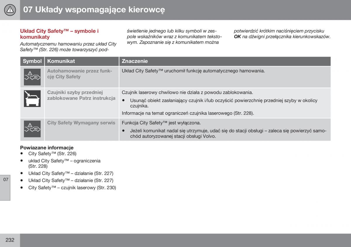 Volvo S60 II 2 instrukcja obslugi / page 234