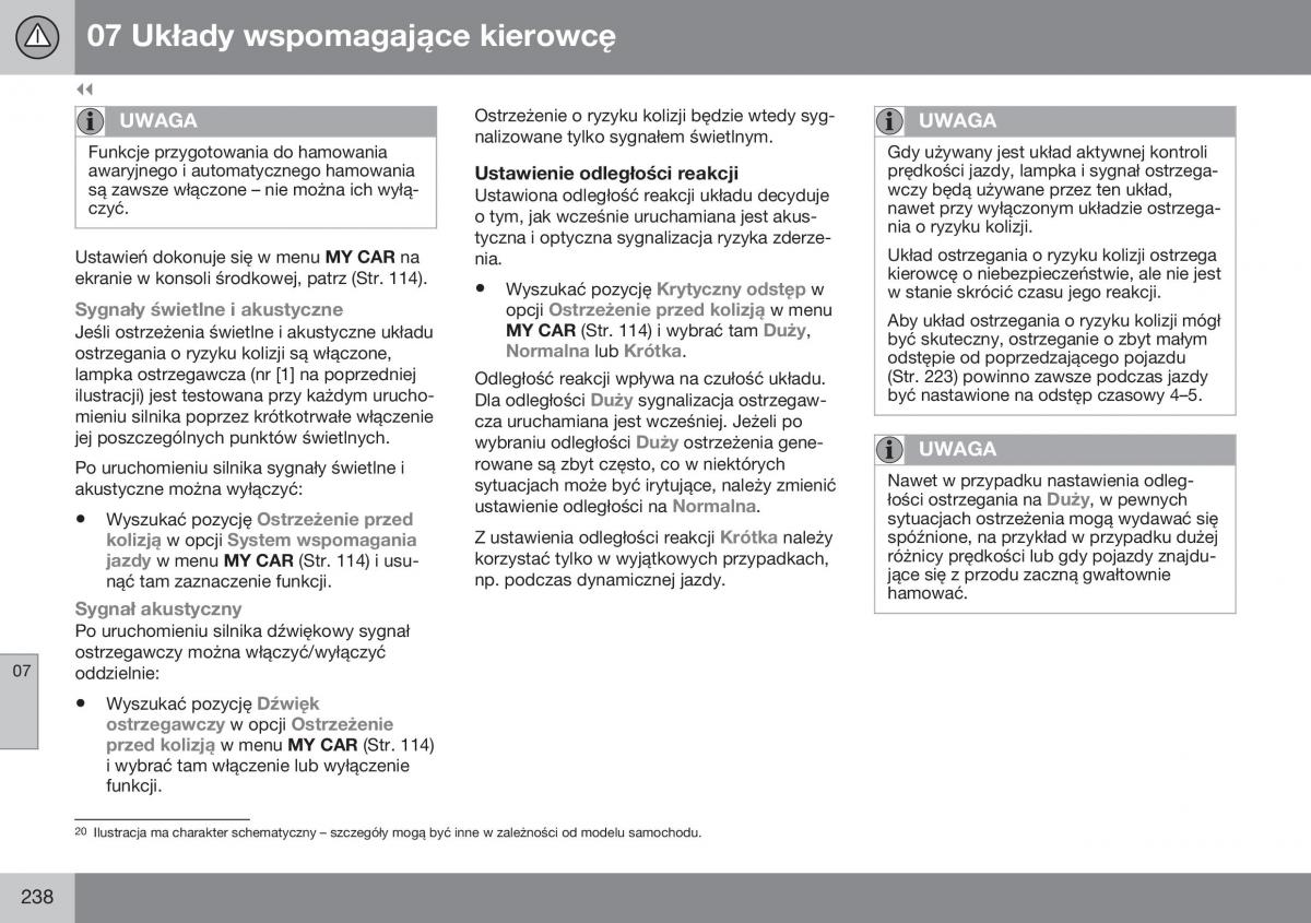 Volvo S60 II 2 instrukcja obslugi / page 240