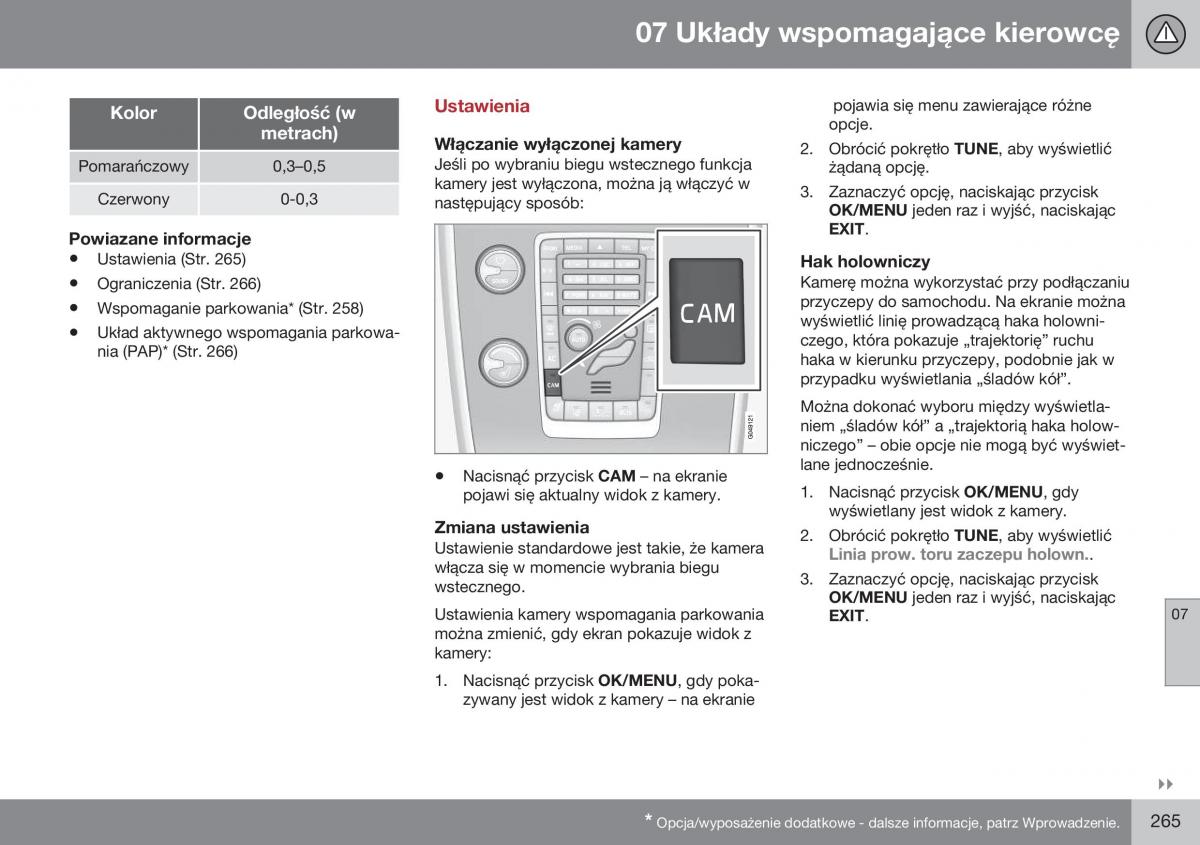 Volvo S60 II 2 instrukcja obslugi / page 267