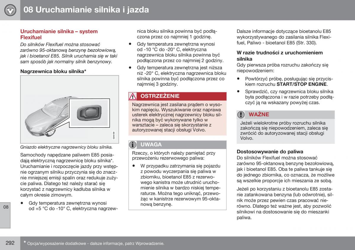 Volvo S60 II 2 instrukcja obslugi / page 294