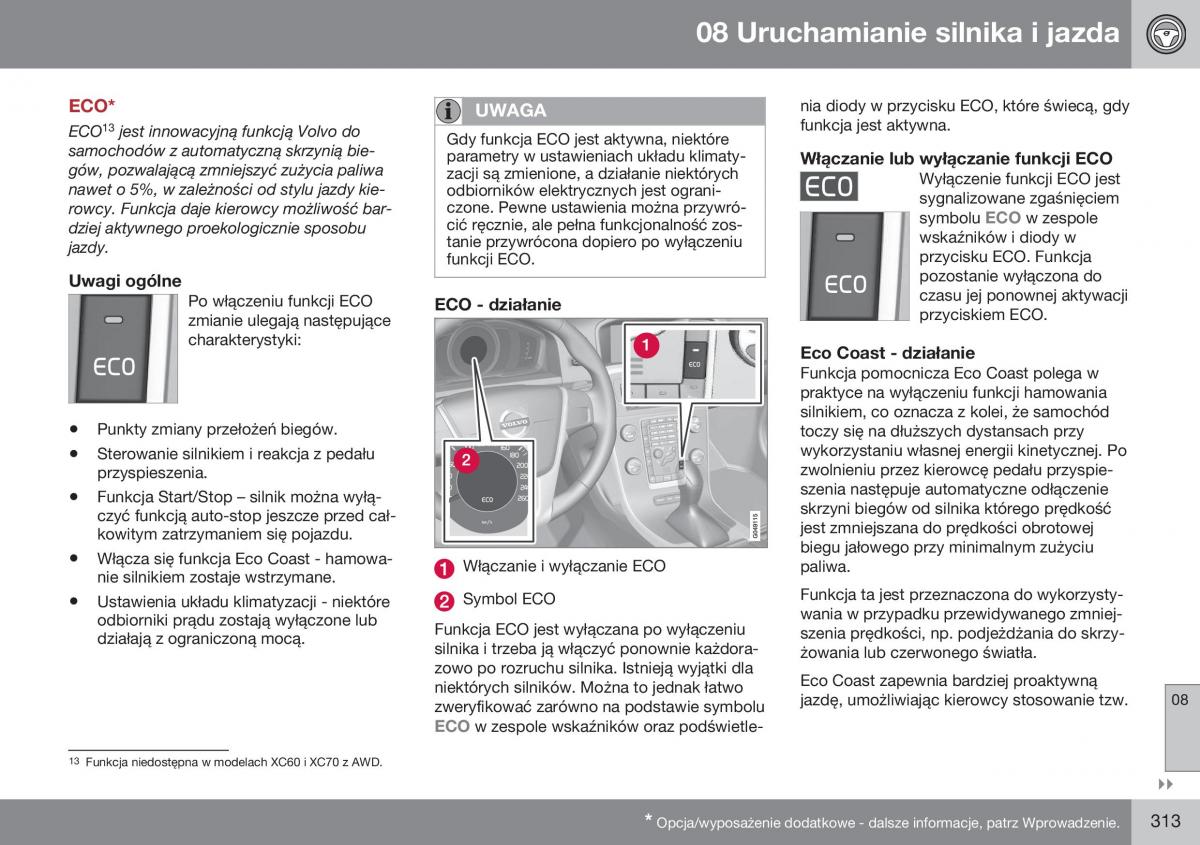 Volvo S60 II 2 instrukcja obslugi / page 315