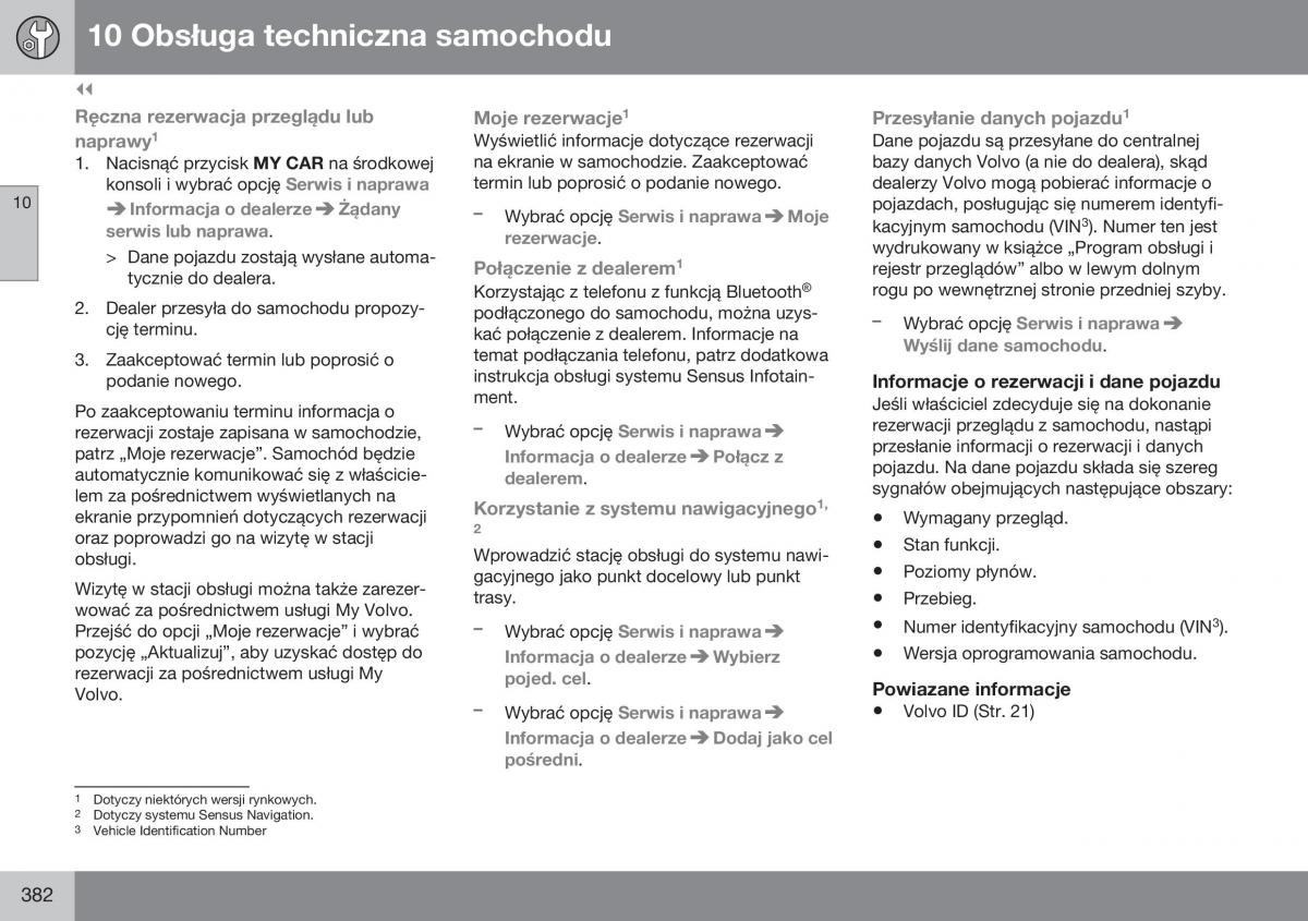 Volvo S60 II 2 instrukcja obslugi / page 384