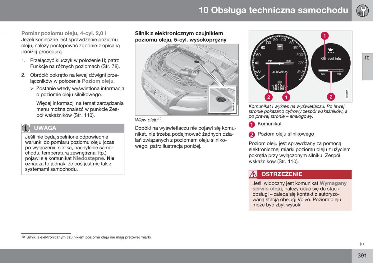 Volvo S60 II 2 instrukcja obslugi / page 393