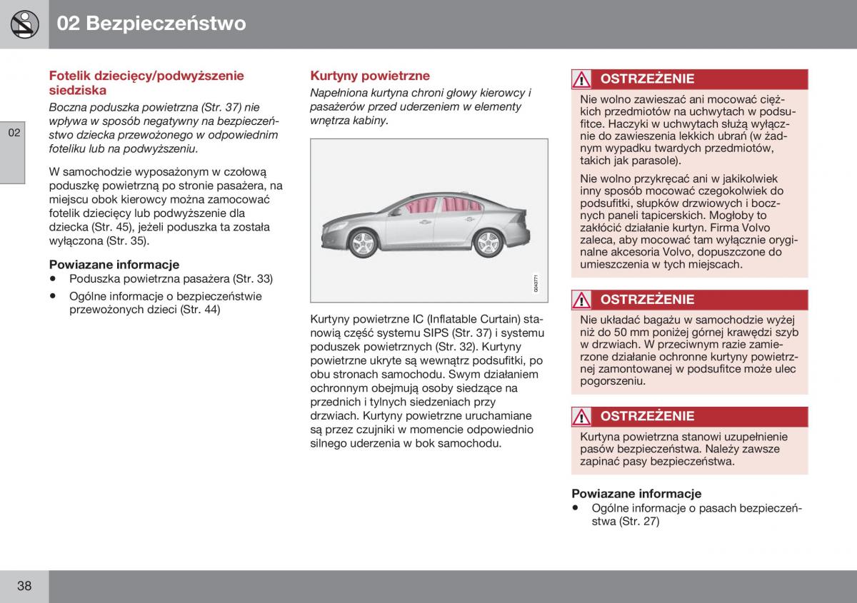 Volvo S60 II 2 instrukcja obslugi / page 40