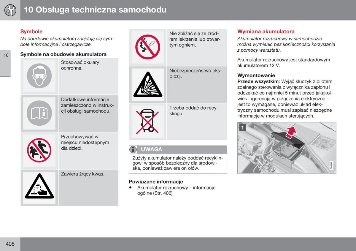 Volvo S60 II 2 instrukcja obslugi / page 410