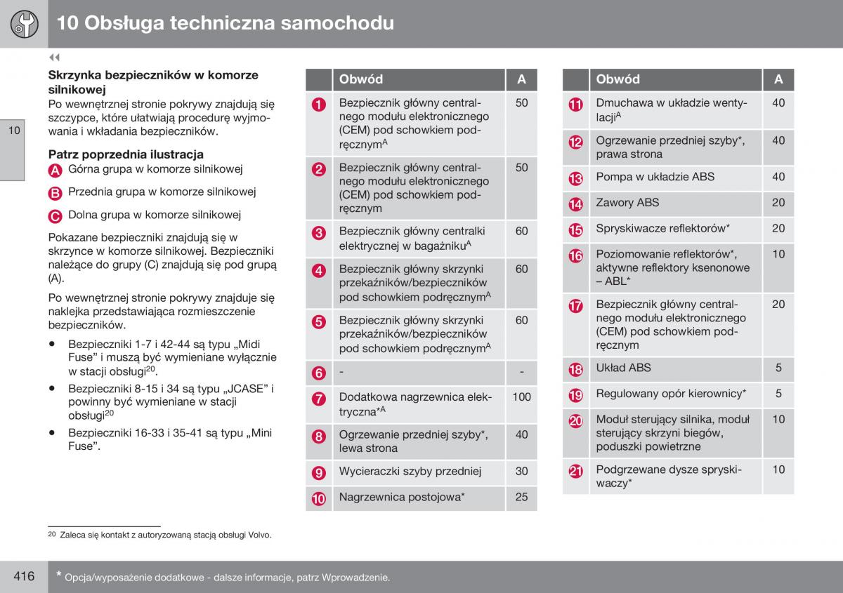 Volvo S60 II 2 instrukcja obslugi / page 418