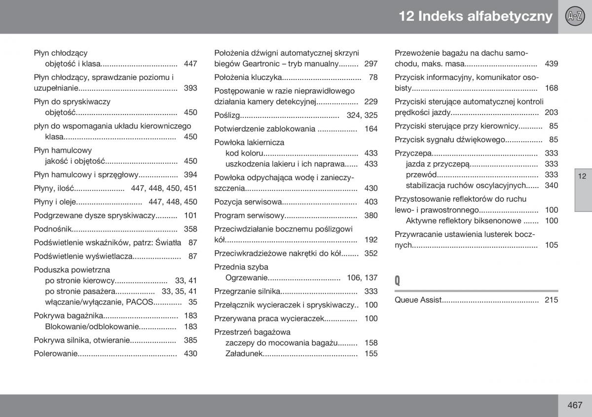 Volvo S60 II 2 instrukcja obslugi / page 469