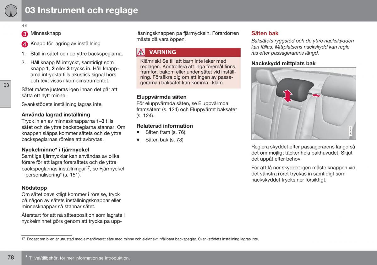 Volvo S60 II 2 instruktionsbok / page 80