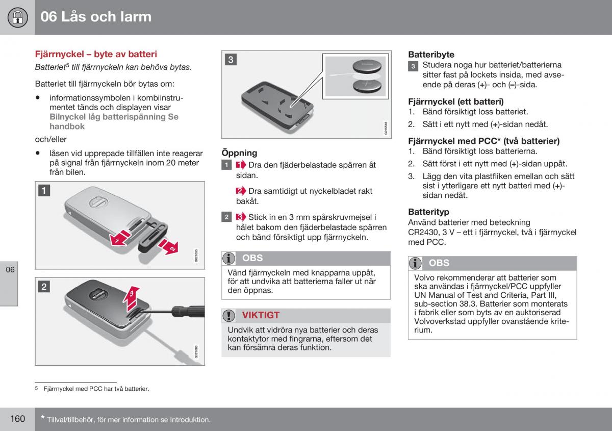 Volvo S60 II 2 instruktionsbok / page 162