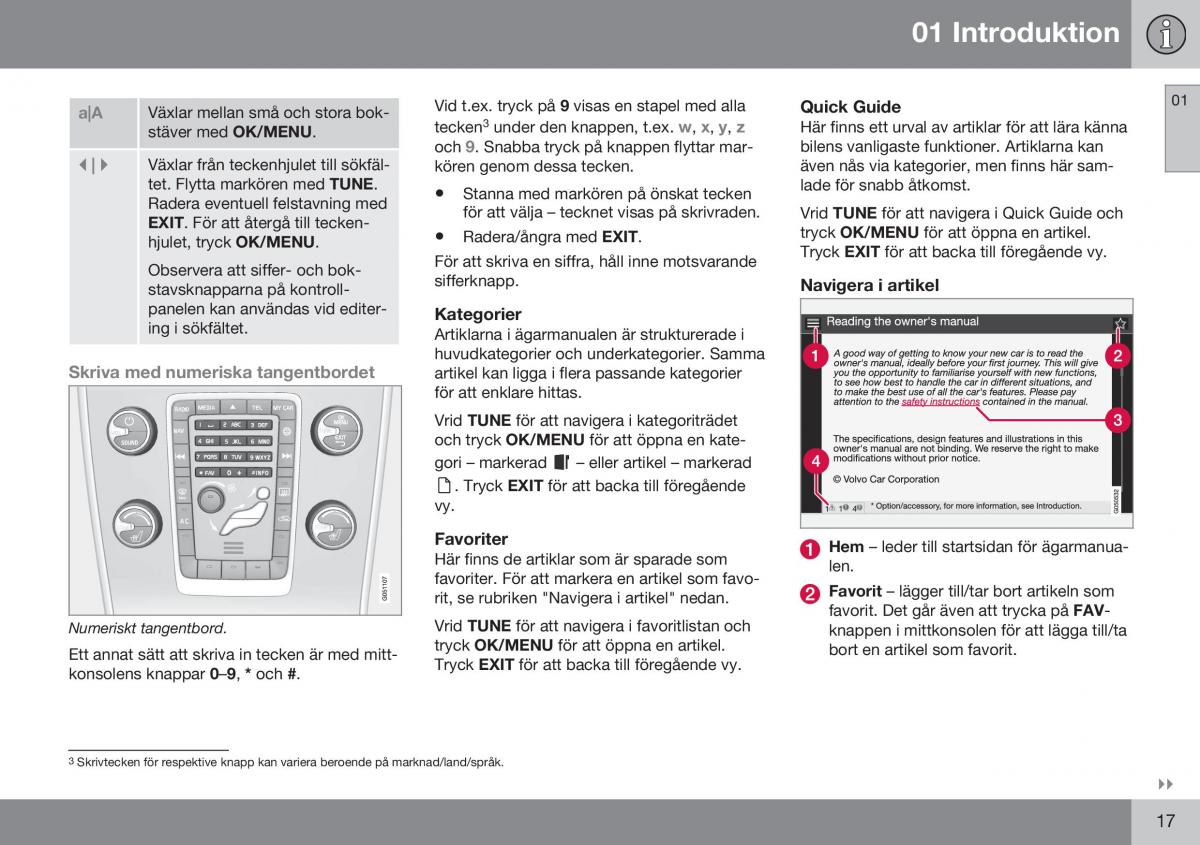 Volvo S60 II 2 instruktionsbok / page 19