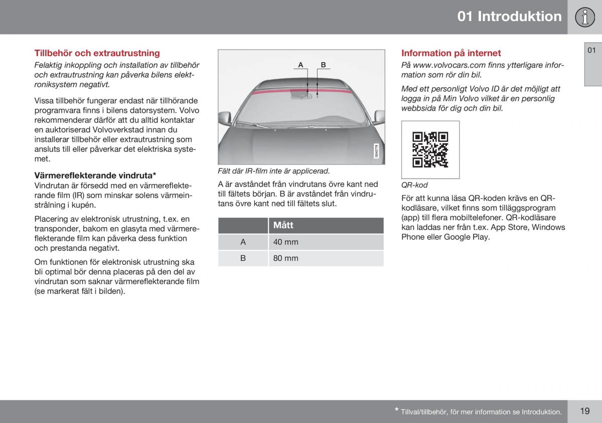 Volvo S60 II 2 instruktionsbok / page 21