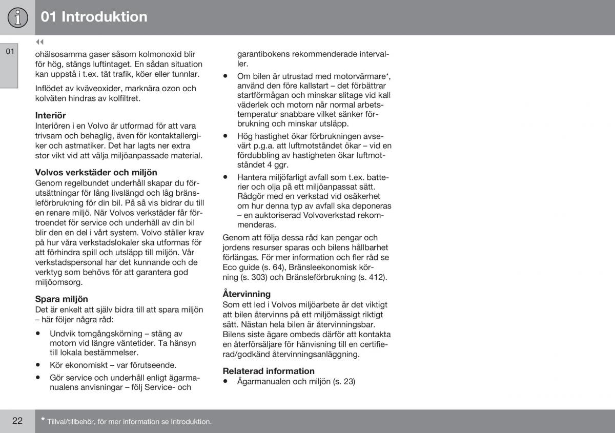 Volvo S60 II 2 instruktionsbok / page 24