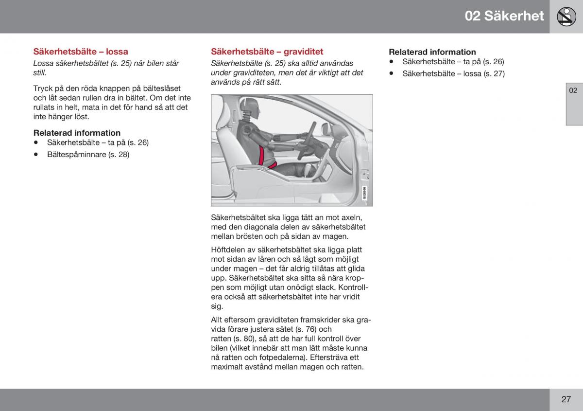 Volvo S60 II 2 instruktionsbok / page 29