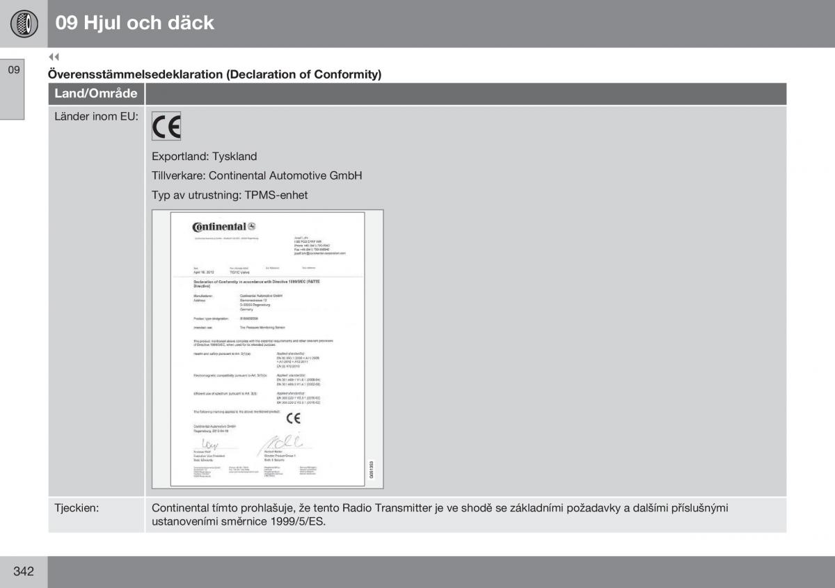 Volvo S60 II 2 instruktionsbok / page 344