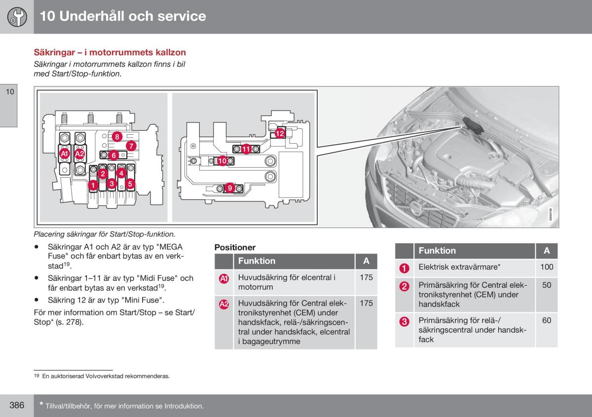 Volvo S60 II 2 instruktionsbok / page 388