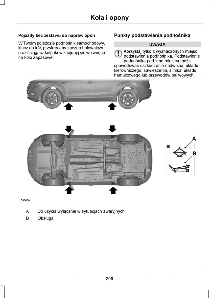 Ford Focus III 3 instrukcja obslugi / page 211