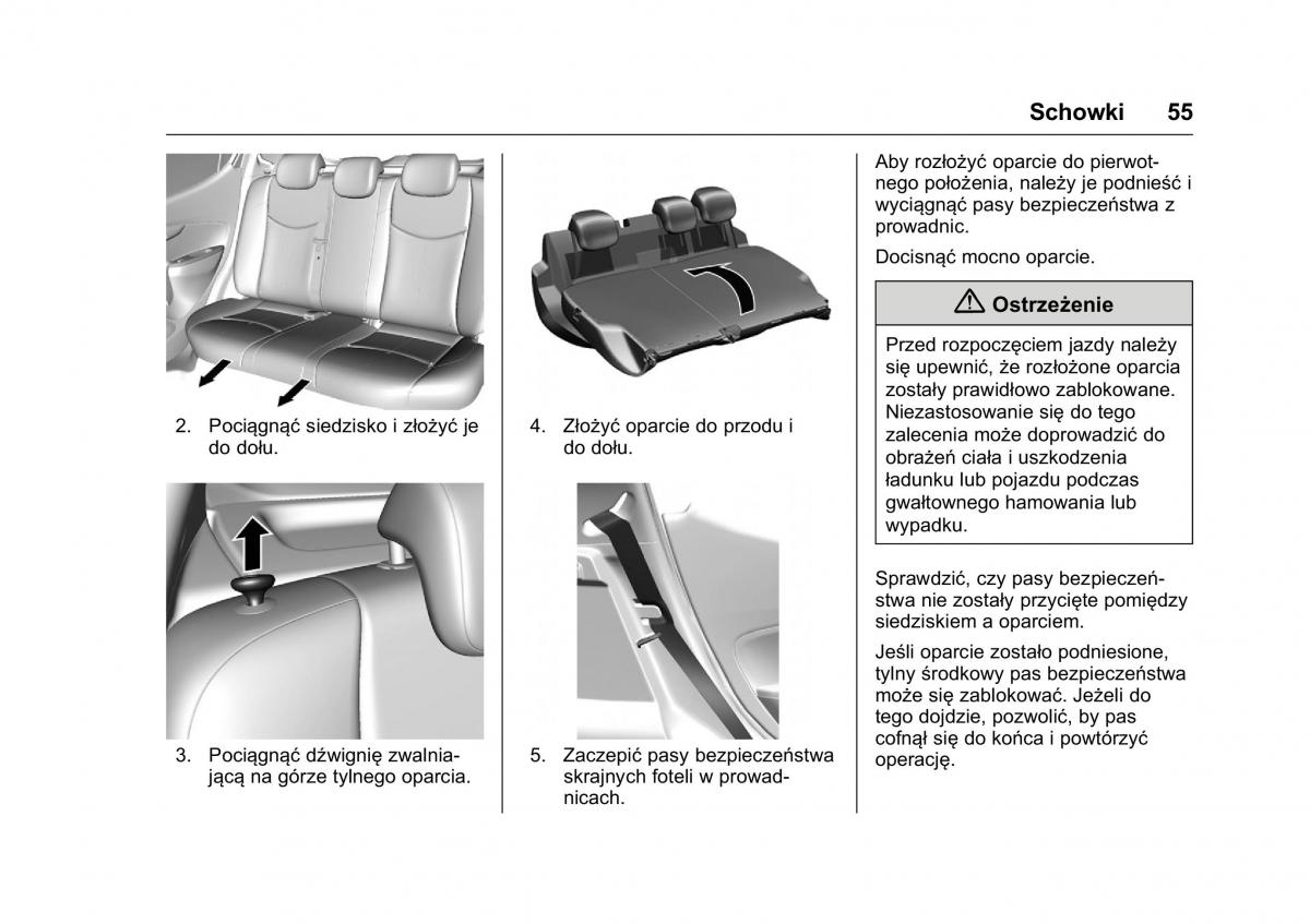 Opel Karl instrukcja obslugi / page 56