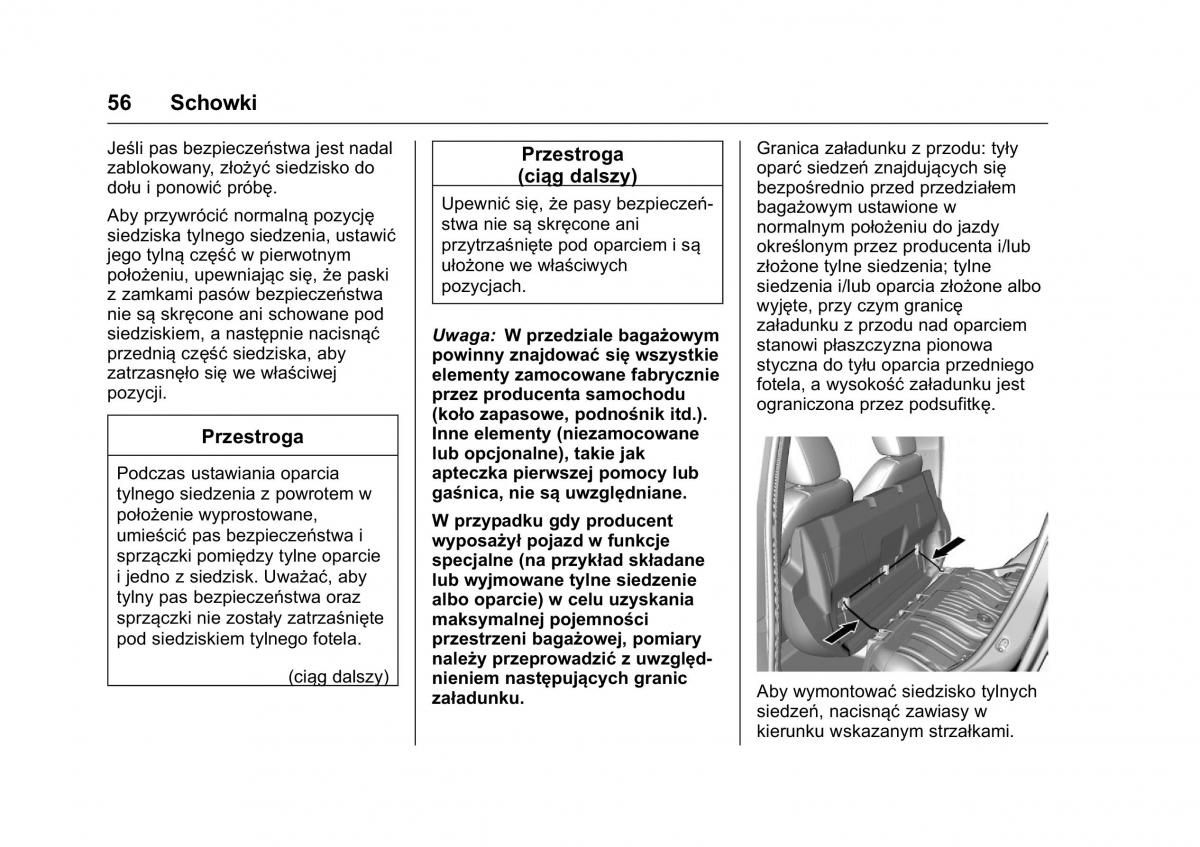 Opel Karl instrukcja obslugi / page 57