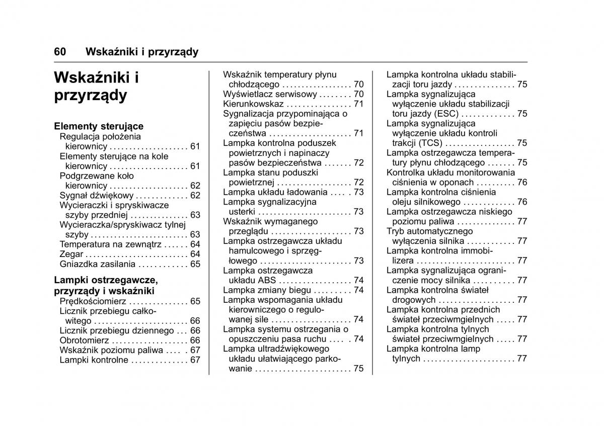 Opel Karl instrukcja obslugi / page 61