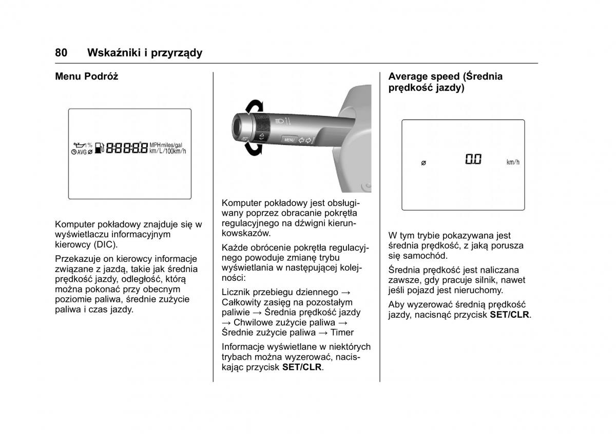 Opel Karl instrukcja obslugi / page 81