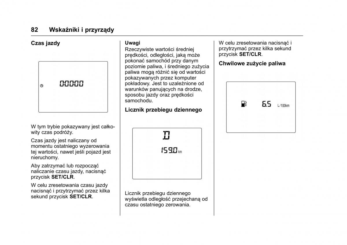 Opel Karl instrukcja obslugi / page 83