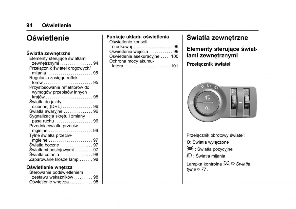 Opel Karl instrukcja obslugi / page 95