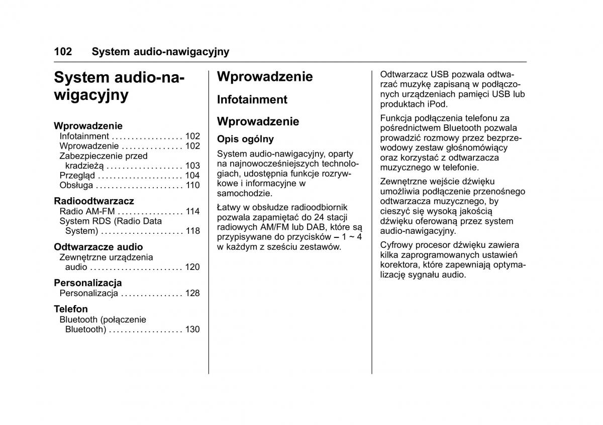 Opel Karl instrukcja obslugi / page 103