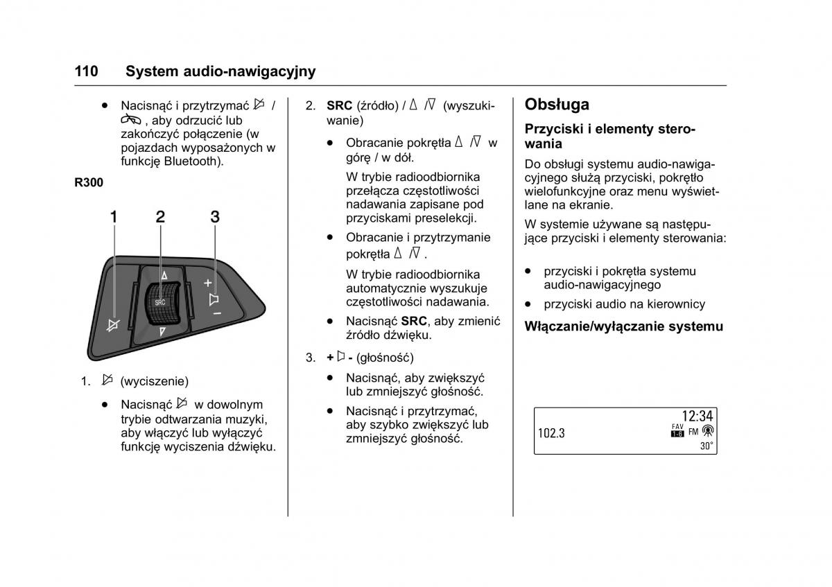 Opel Karl instrukcja obslugi / page 111