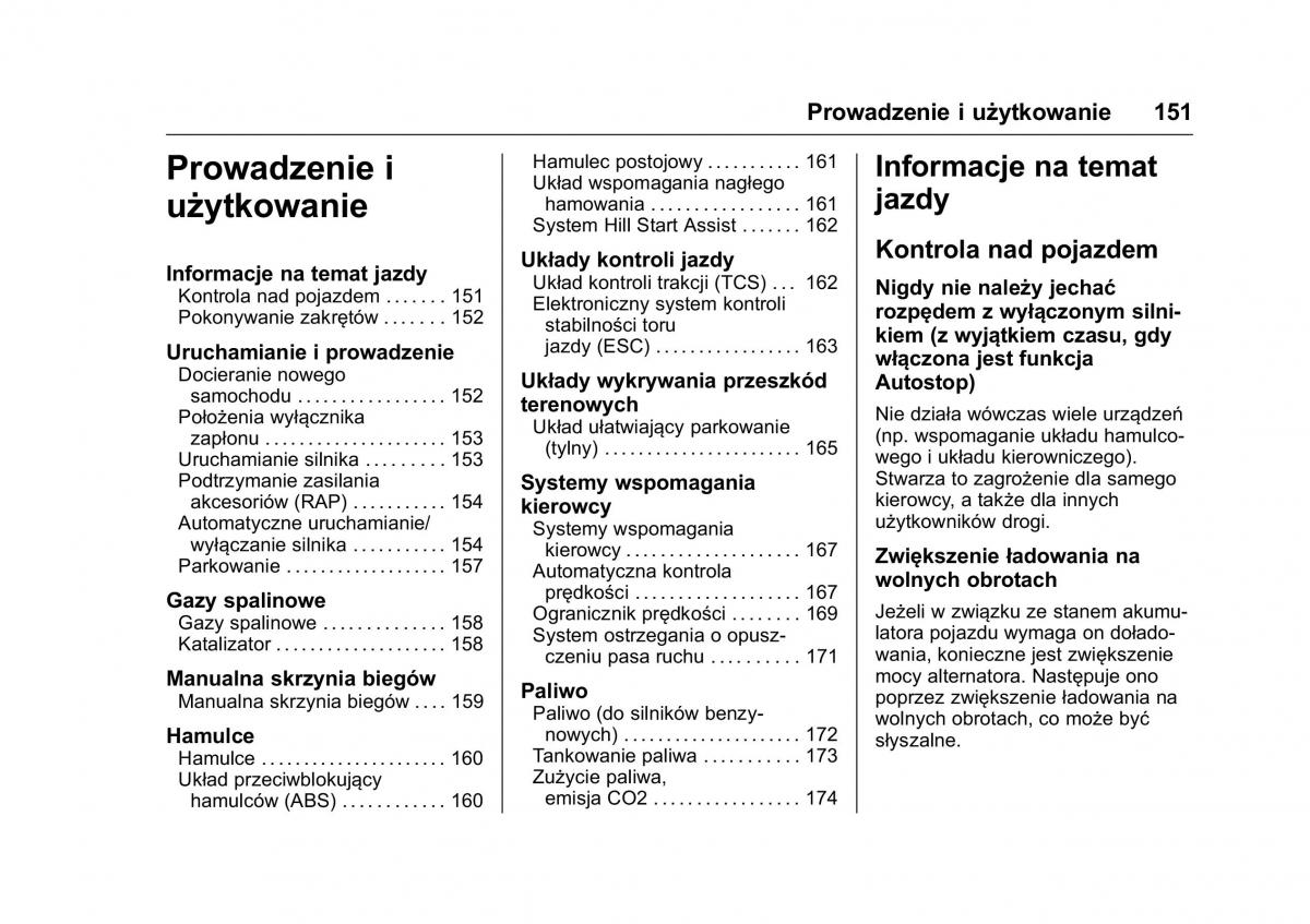 Opel Karl instrukcja obslugi / page 152