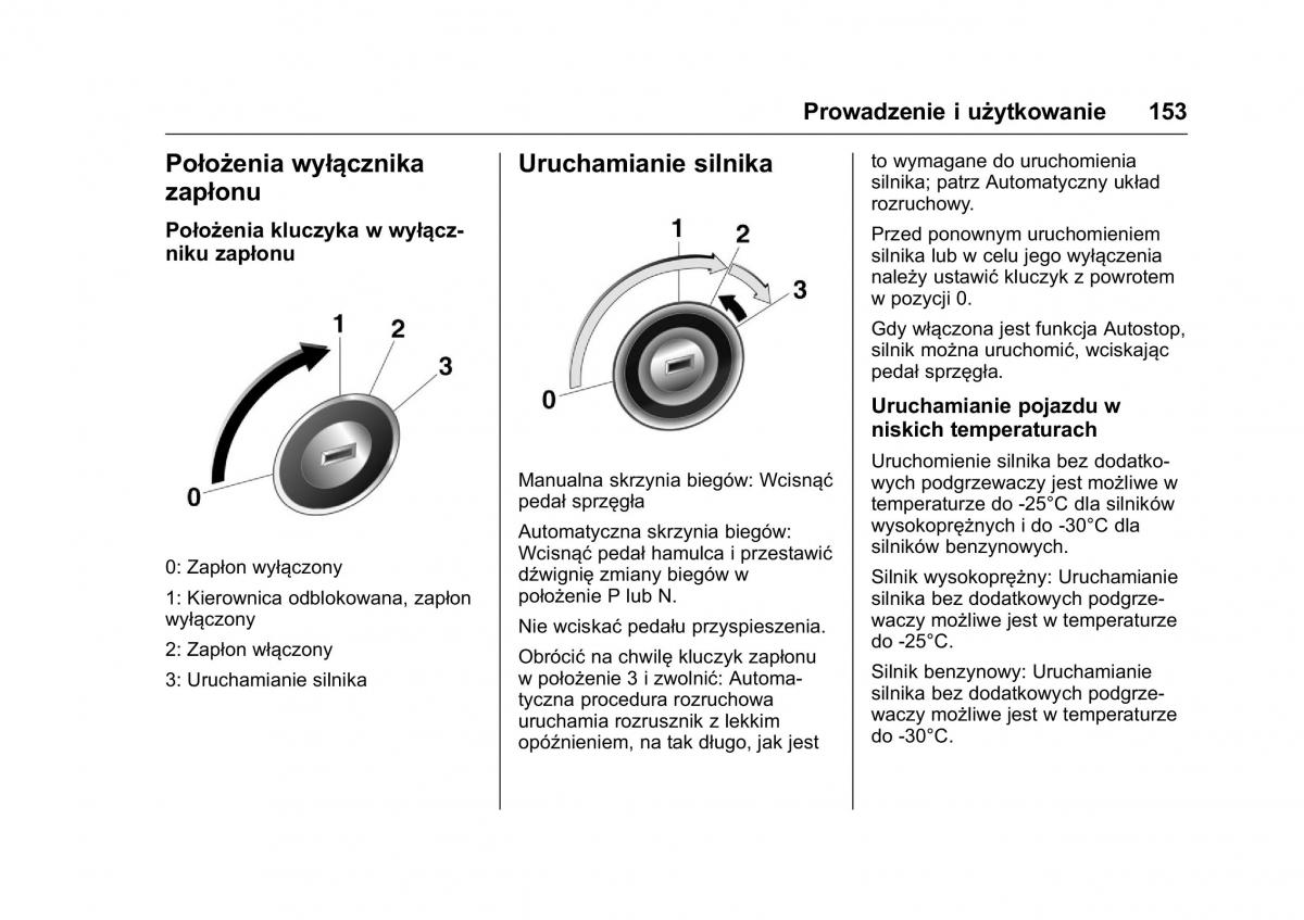 Opel Karl instrukcja obslugi / page 154