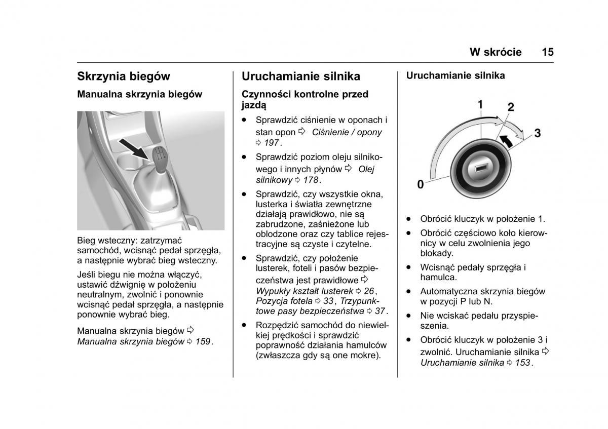 Opel Karl instrukcja obslugi / page 16