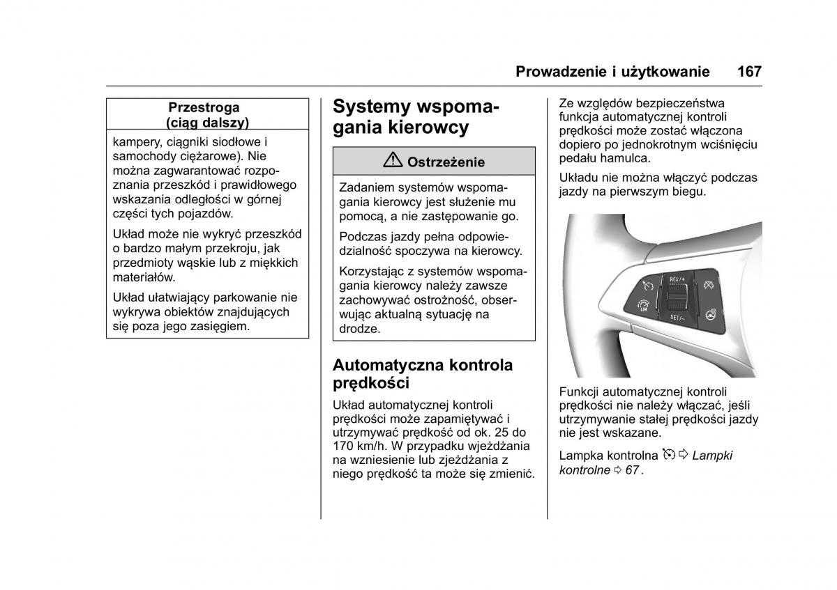 Opel Karl instrukcja obslugi / page 168