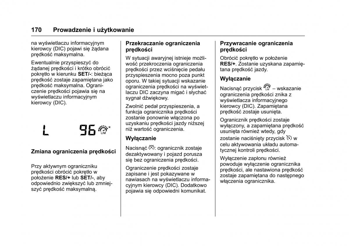 Opel Karl instrukcja obslugi / page 171