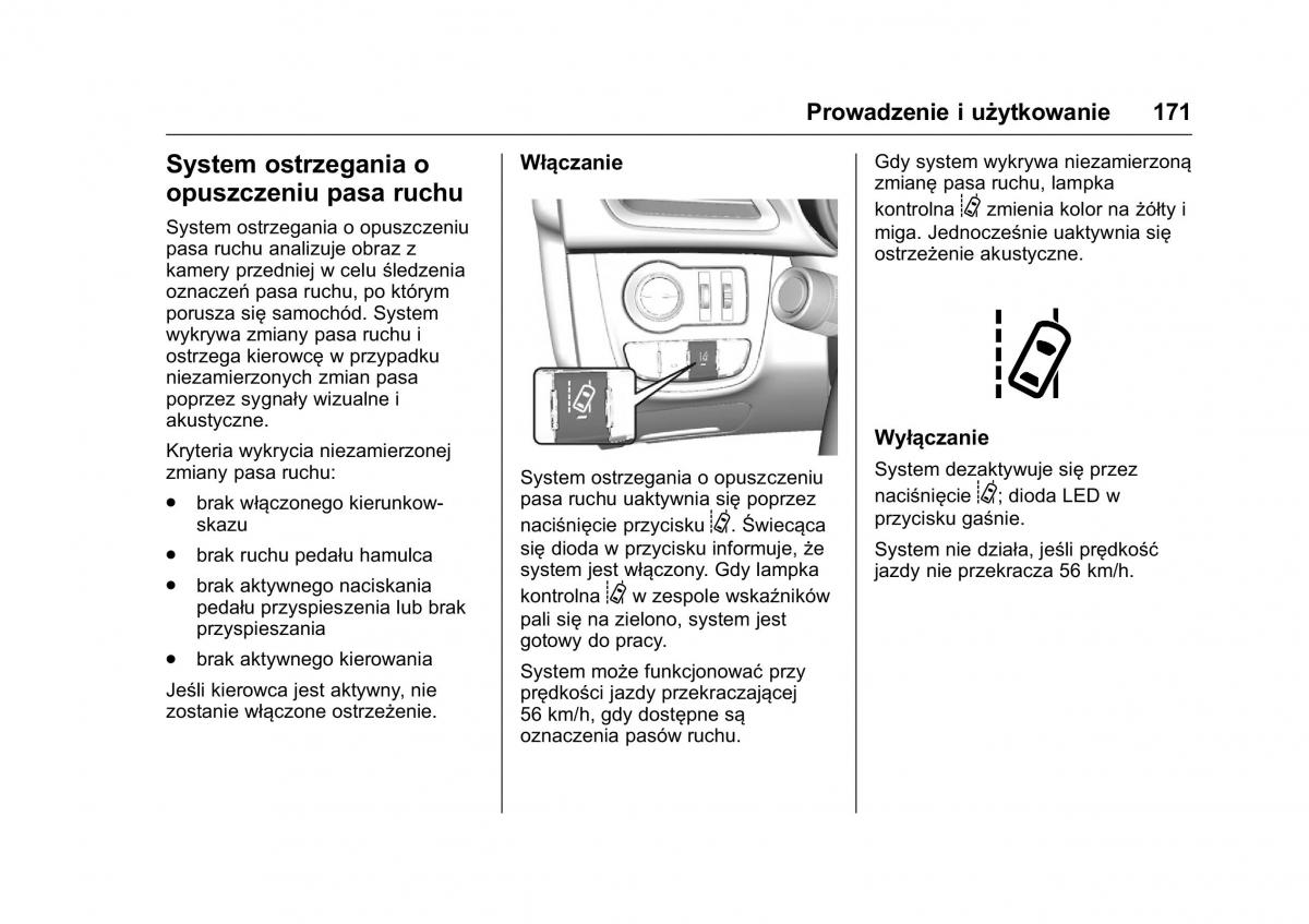 Opel Karl instrukcja obslugi / page 172