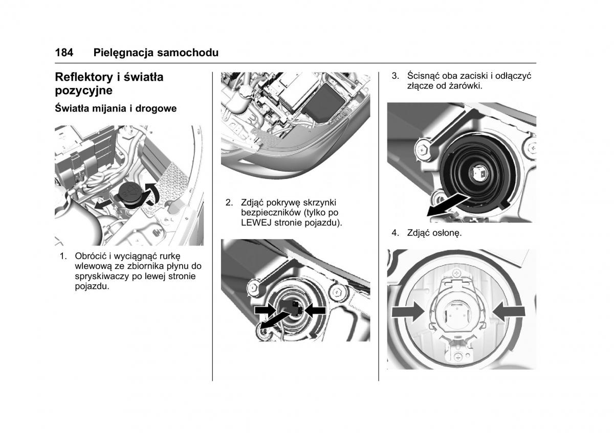 Opel Karl instrukcja obslugi / page 185